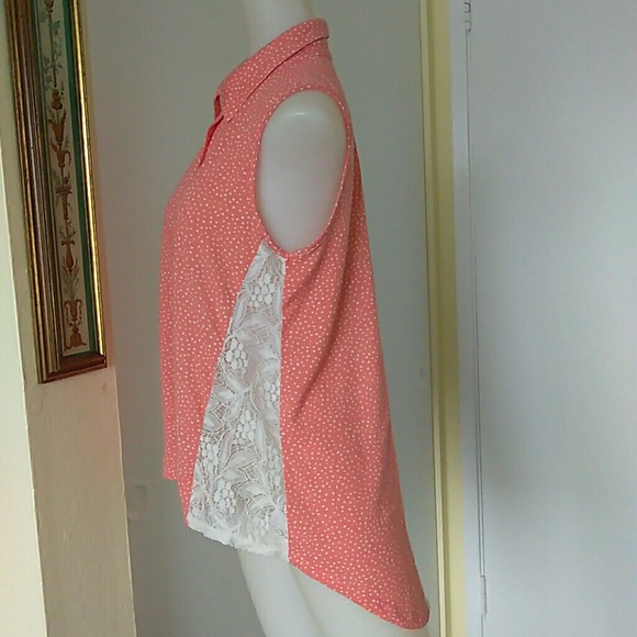 XHILARATION BUTTON-UP . BLOUSE. - Picture 2 of 8